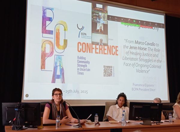 ECPA's President Francesca Esposito inspired us with her keynote speech